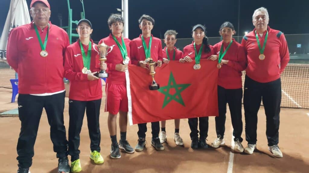 المغرب يتوج كأفضل دولة في إفريقيا في التنس للمرة السابعة على التوالي
