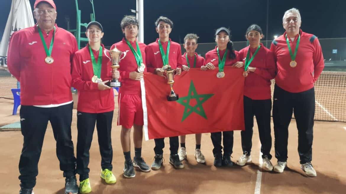 المغرب يتوج كأفضل دولة في إفريقيا في التنس للمرة السابعة على التوالي