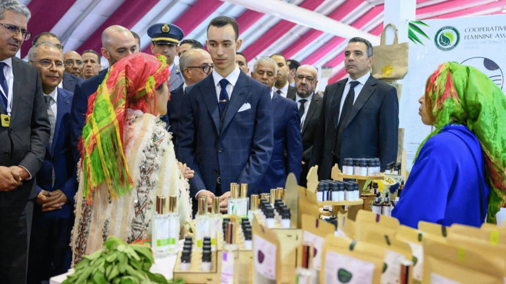 ولي العهد يفتتح المعرض الدولي للفلاحة 2025 بمكناس