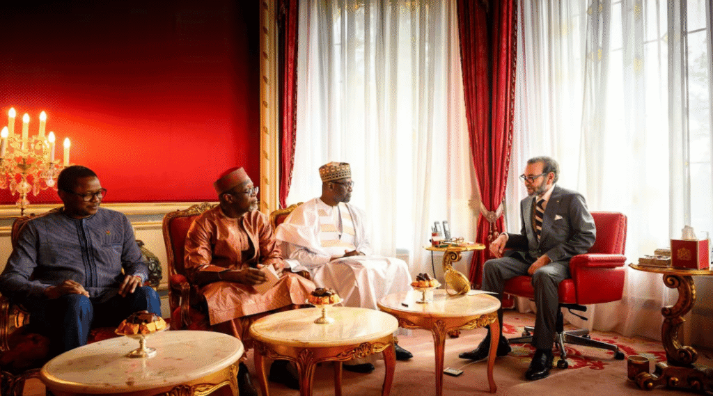 الملك محمد السادس يستقبل وزراء خارجية تحالف دول الساحل بالرباط