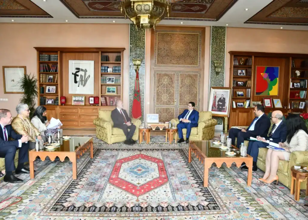 بوريطة يستقبل وفدًا برلمانيًا بريطانيًا بعد دعم لندن للحكم الذاتي