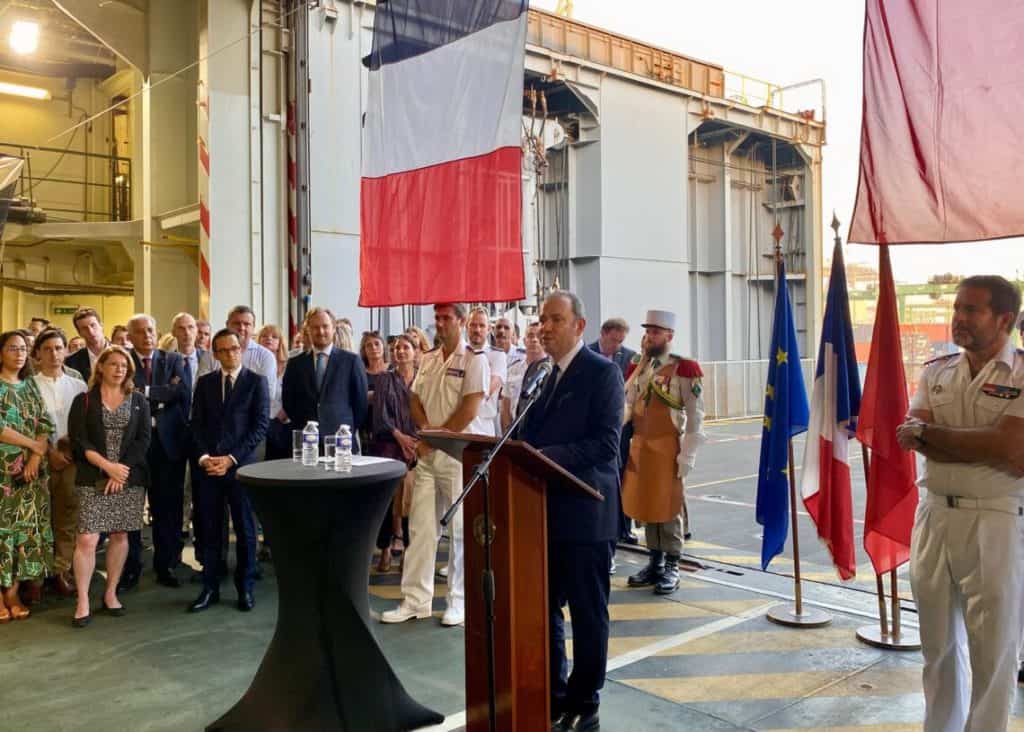 حاملة المروحيات الفرنسية تونير ترسو في الدار البيضاء لتعزيز التعاون البحري المغربي-الفرنسيحاملة المروحيات الفرنسية تونير ترسو في الدار البيضاء لتعزيز التعاون البحري المغربي-الفرنسي