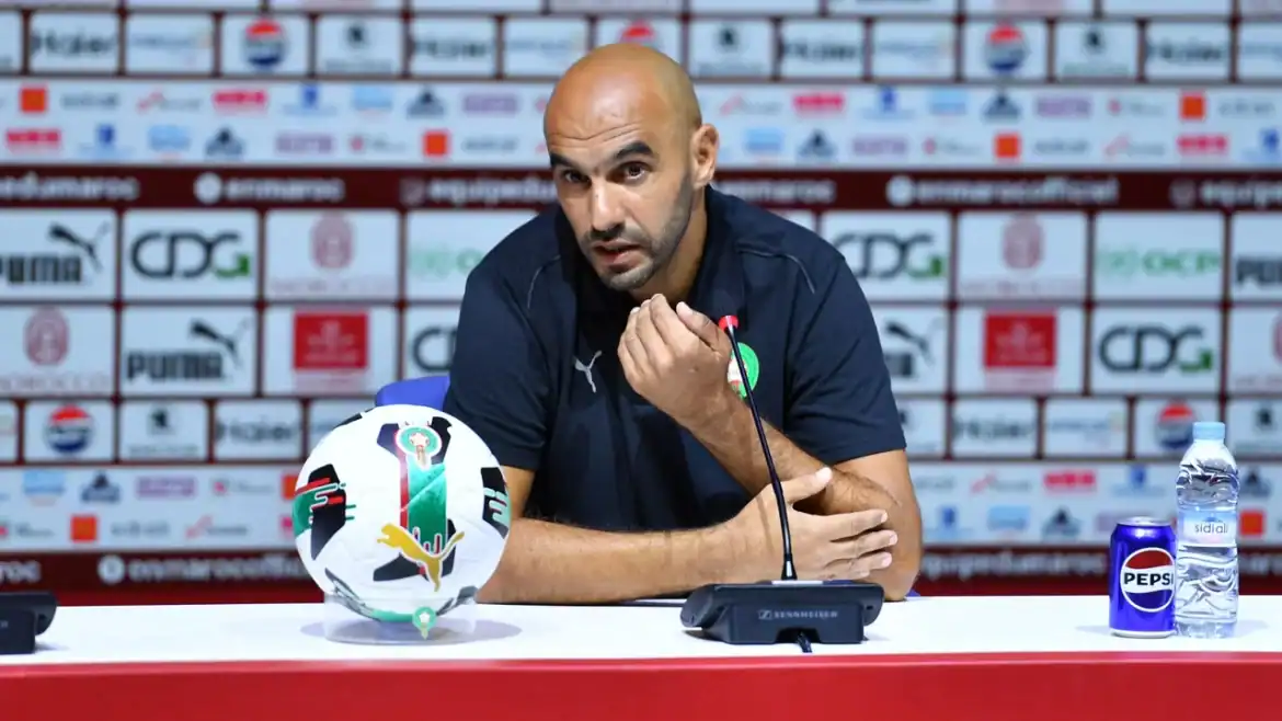 الركراكي: الكان تبدأ الآن.. كل مباراة نهائي!