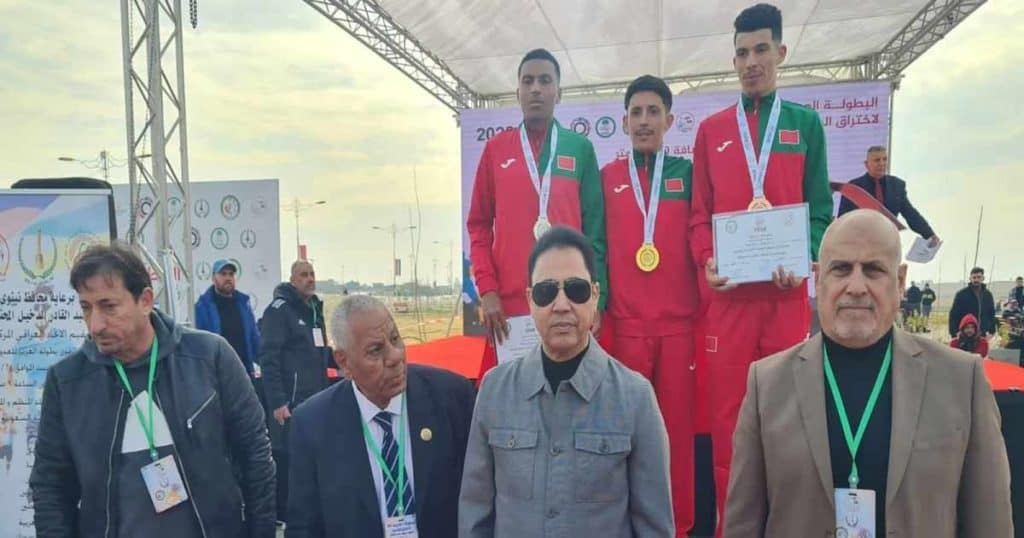 هيمنة مغربية مطلقة في البطولة العربية للكروس كانتري بالعراق